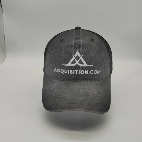Pigment Dyed Washed Cap